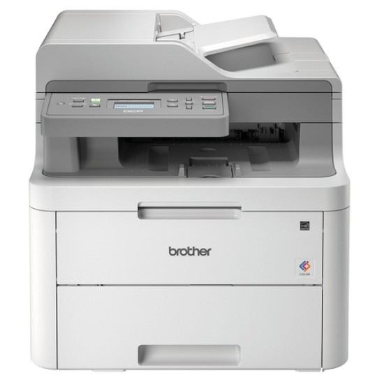 Brother DCP-L3551CDW A4 Wi-Fi + Tarayıcı + Fotokopi Renkli Çok Fonksiyonlu Lazer Yazıcı (T16830)