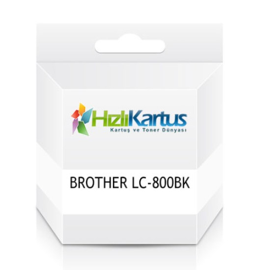 Brother LC-800BK Muadil Siyah Kartuş - MFC-3220C (T10539)