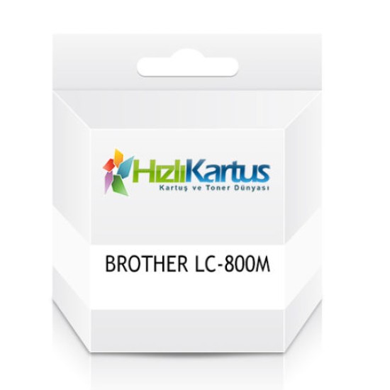 Brother LC-800M Kırmızı Muadil Kartuş - MFC-3220C (T10541)