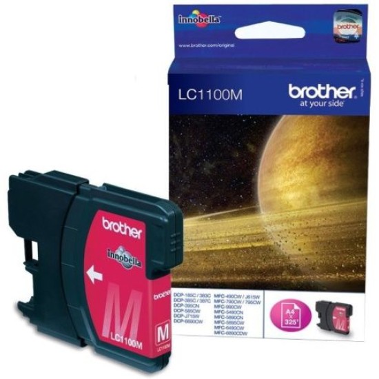 Brother LC1100M Kırmızı Orjinal Kartuş - DCP-385C / DCP-395CN (T7962)