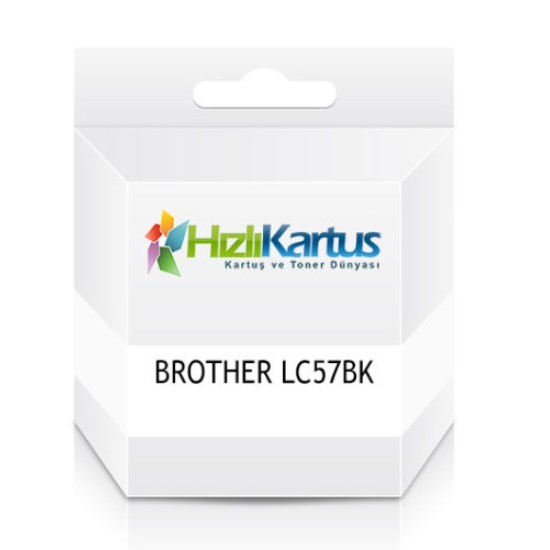 Brother LC57BK Siyah Muadil Kartuş - DCP-130C (T10548)