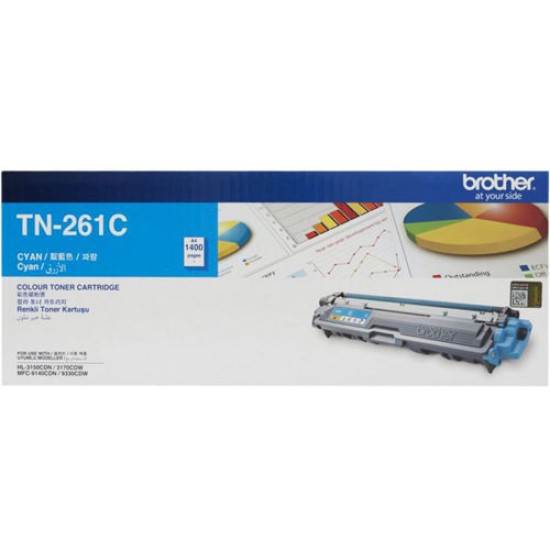 Brother TN-261C Mavi Orjinal Toner - HL-3150CDN (T9328)