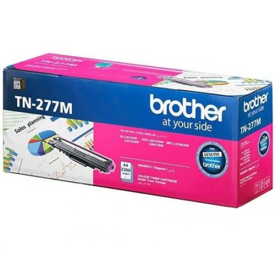 Brother TN-277M Kırmızı Orjinal Toner Yüksek Kapasiteli - DCP-L3510 (T15202)