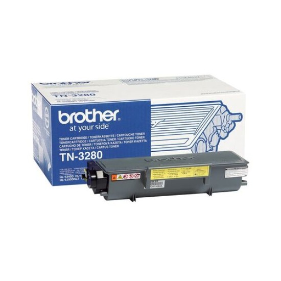 Brother TN-3280 Siyah Orjinal Toner Yüksek Kapasite - DCP-8070D (T12404)