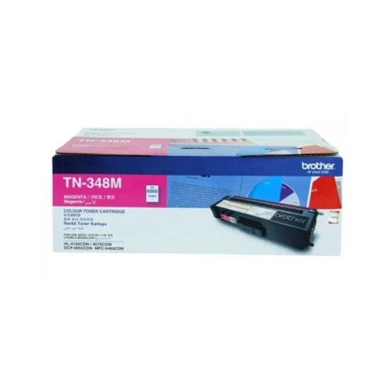 Brother TN-348M Kırmızı Orjinal Toner - DCP-9055CDN (T9715)