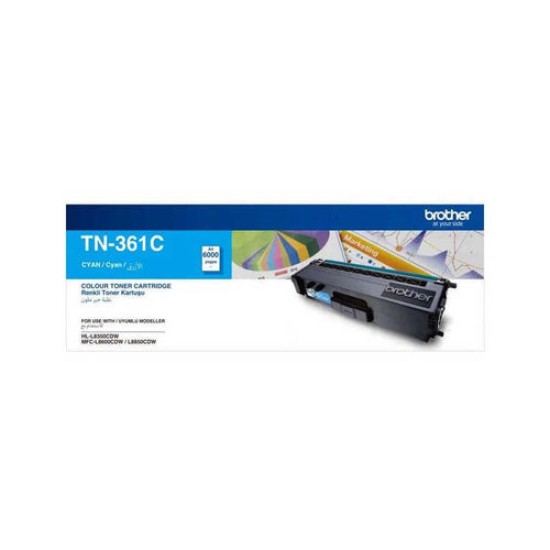 Brother TN-361C Mavi Orjinal Toner - DCP-L8450 / HL-L8250 (T11204)