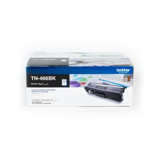 Brother TN-466BK Siyah Orjinal Toner Yüksek Kapasiteli - DCP-L8410 (T15303)