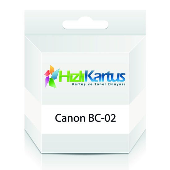 Canon BC-02 (0881A003) Siyah Muadil Kartuş - BJ-100 / BJ-200 (T12247)