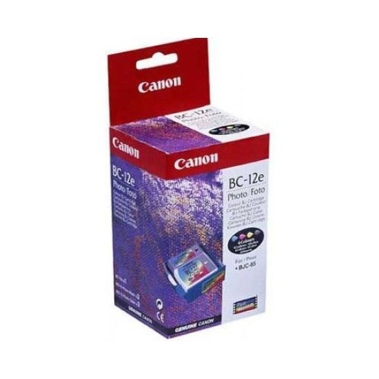 Canon BC-12E (0908A002) Orjinal Fotoğraf Kartuşu - BJC-85 / BJC-55 (T8602)