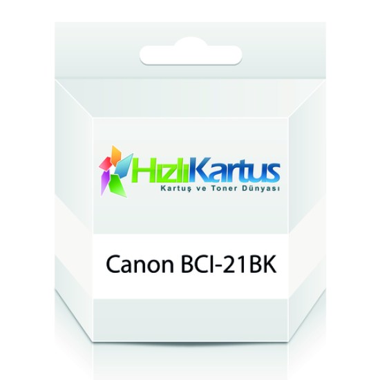 Canon BCI-21BK (0954A373) Siyah Muadil Kartuş - BJC-2000 / BJC-2100 (T12262)