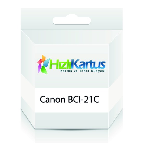 Canon BCI-21C (0955A003) Renkli Muadil Kartuş - BJC-2000 / BJC-2100 (T12232)