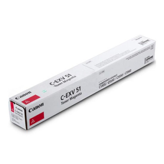 Canon C-EXV51L (0486C002) Kırmızı Orjinal Toner - IR-C5535i  / IR-C5540i (T8134)