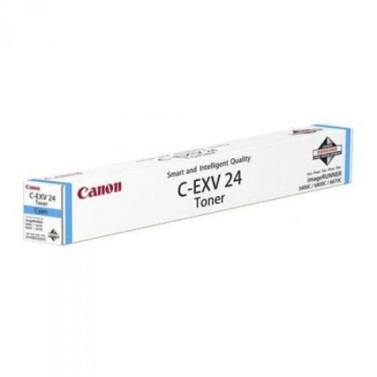 Canon C-EXV24C (2448B002) Mavi Orjinal Toner - IR-C5068 / IR-C5058 / IR-C5800 (T11042)