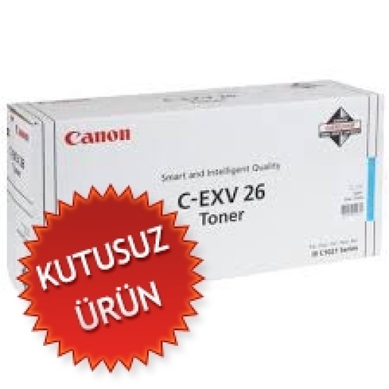 Canon C-EXV26C (1659B006AA) Mavi Orjinal Toner - IR-C1021 / IR-C1022 (U) (T4878)