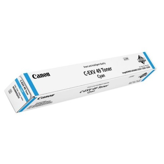 Canon C-EXV49 C (8525B002) Mavi Orjinal Toner - IR-C3300 / IR-C3320 (T9838)