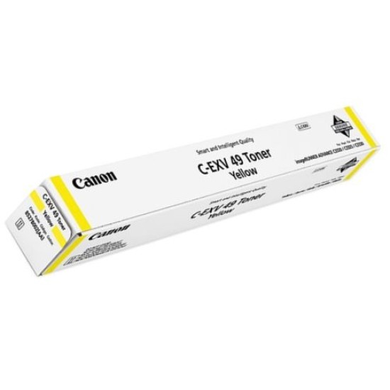 Canon C-EXV49 Y (8527B002) Sarı Orjinal Toner - IR-C3300 / IR-C3320 (T9839)