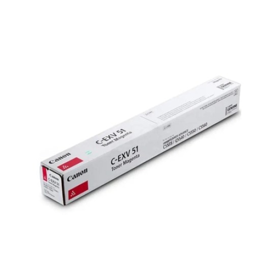 Canon C-EXV51 (0483C002) Kırmızı Orjinal Toner - IR-C5535i  / IR-C5540i (T16716)