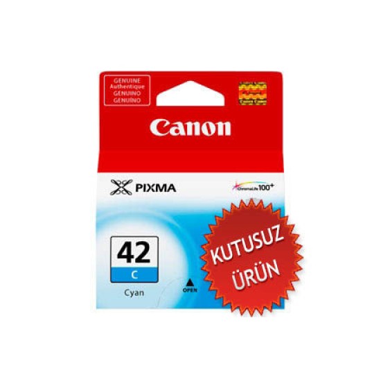 Canon CLI-42C (6385B001AA) Mavi Orjinal Kartuş - Pixma Pro 100 (U) (T6860)