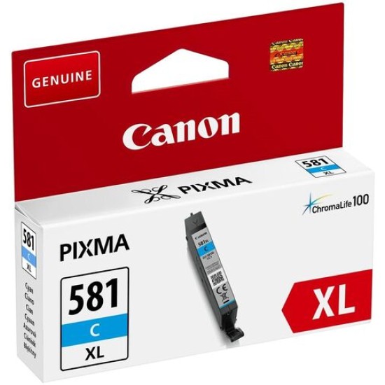 Canon CLI-581XL (2049C004) C Mavi Orjinal Kartuş - TS6150 / TS6250 (T12948)