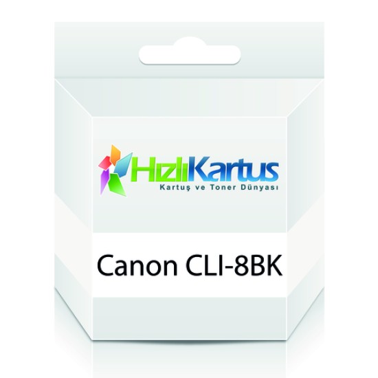 Canon CLI-8BK (0620B024) Siyah Muadil Kartuş - IP3300 / IP4200 (T12235)