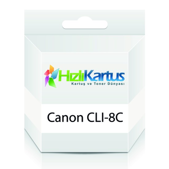 Canon CLI-8C (0621B024) Mavi Muadil Kartuş - IP3300 / IP4200 / IP4300 (T12242)