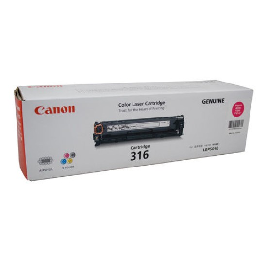 Canon CRG-316M (1978B003AA) Kırmızı Orjinal Toner - LBP5050 / MF8030Cn / MF8050Cn (T11467)