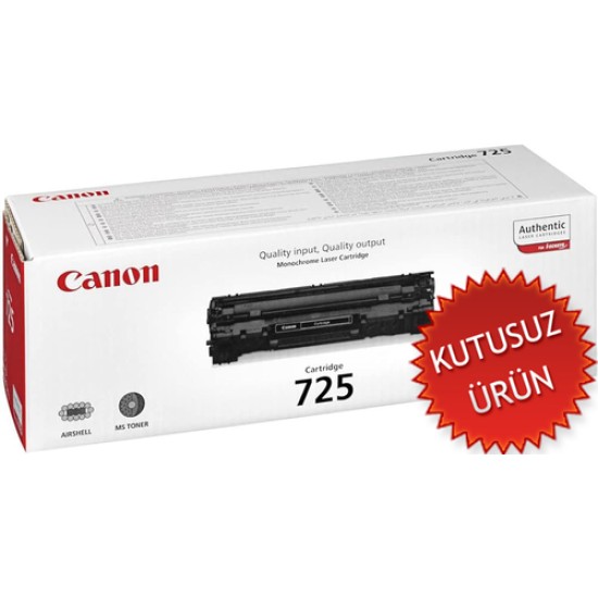 Canon CRG-725 Siyah Demo Toner - LBP6000 / LBP6030 / MF3010 (U)