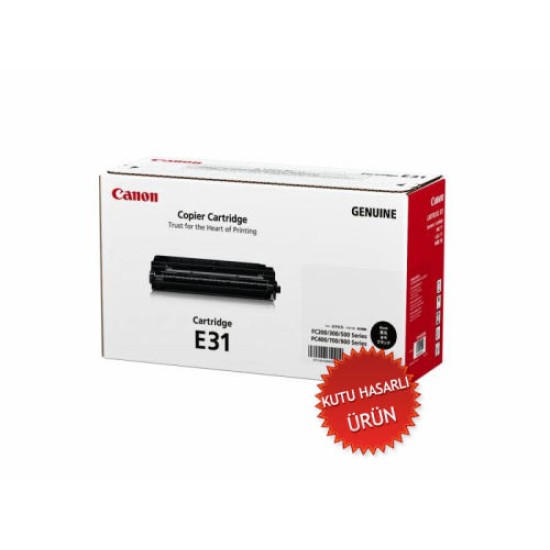 Canon E31 Siyah Orjinal Toner - FC210 (C) (T9300)