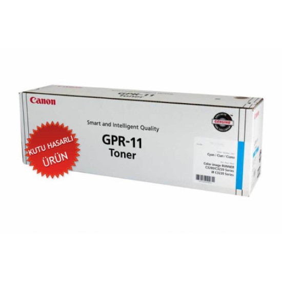 Canon GPR-11 (C-EXV8) (7628A001) Mavi Orjinal Toner - IR-C2620 / IR-C3200 (C) (T9295)