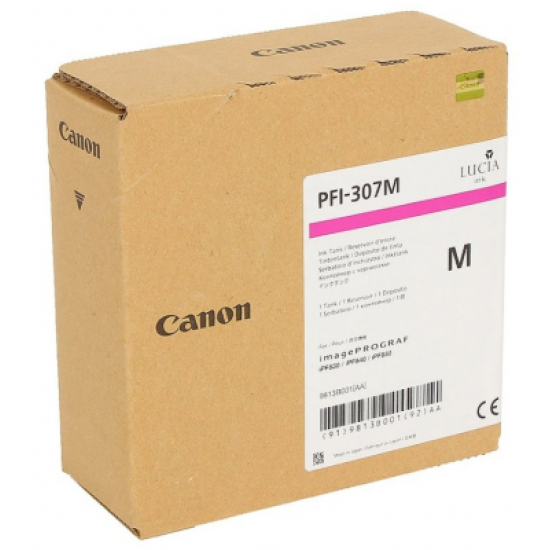 Canon PFI-307M (9813B001) Kırmızı Orjinal Kartuş - iPF830 / iPF840  (T10940)