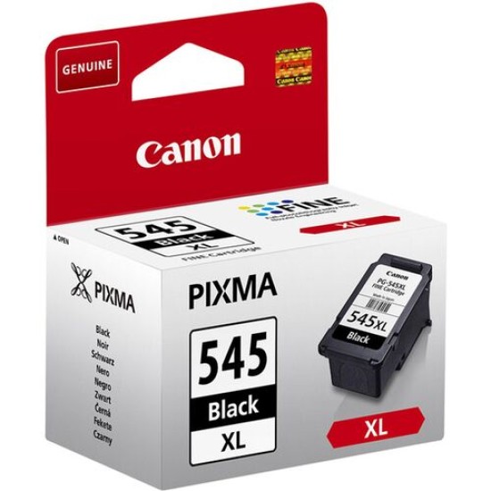 Canon PG-545XL (8286B001) Siyah Orjinal Kartuş Yüksek Kapasite - MG2450 / MG2550  (T12965)