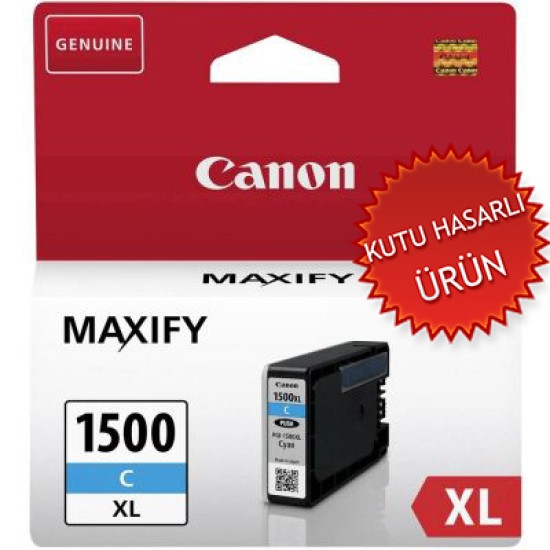 Canon PGI-1500XL (9193B001) Mavi Orjinal Kartuş - MB2050 / MB2350 (C)