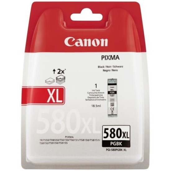 Canon PGI-580XLPGBK (2024C001) Siyah Orjinal Kartuş - TS6150 / TS8151 (T12952)