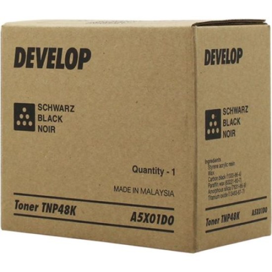 Develop TNP-48K (A5X01D0) Siyah Orjinal Toner - Ineo +3350 / +3850 (T9095)