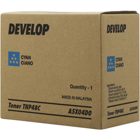 Develop TNP-48C (A5X04D0) Mavi Orjinal Toner - Ineo +3350 / +3850 (T9094)