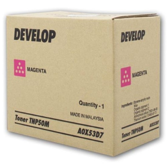 Develop TNP-50M Kırmızı Orjinal Toner - Ineo +3100 (T9371)