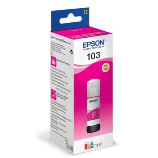 Epson C13T00S34A (103) Kırmızı Orjinal Mürekkep Kartuş - L1110 (T10560)