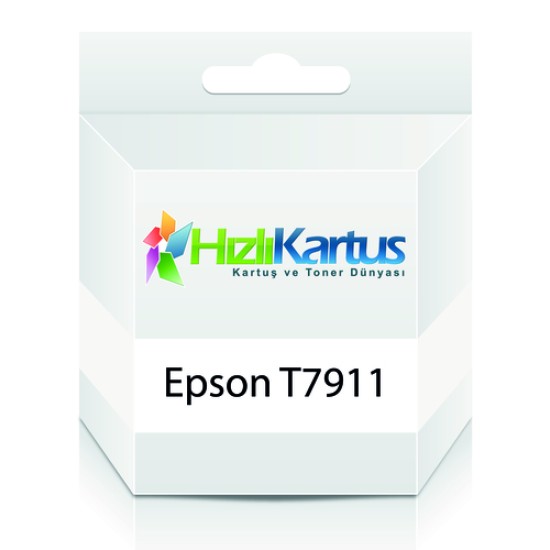 Epson C13T79114010 (79) Siyah Muadil Kartuş - WF-4630 (T15756)