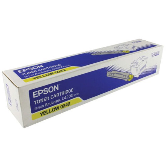 Epson C13S050242 Sarı Orijinal Toner - C4200 (T9502)