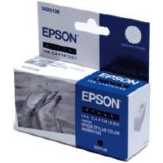 Epson C13S02010840 (S020108) Siyah Orjinal Kartuş (T10717)