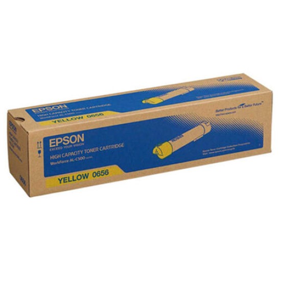 Epson C13S050656 Sarı Orjinal Toner Yüksek Kapasiteli - AL-C500Dhn / AL-C500Dtn (T12676)