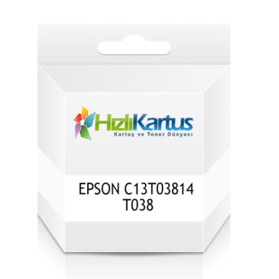 Epson C13T03814 (T038) Siyah Muadil Kartuş - C43Ux / C45 (T10516)