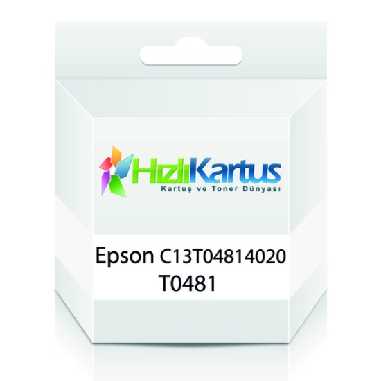 Epson C13T04814020 (T0481) Siyah Muadil Kartuş (T15804)