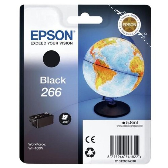 Epson C13T26614010 (266) Siyah Orjinal Kartuş - WF-100 (T16065)