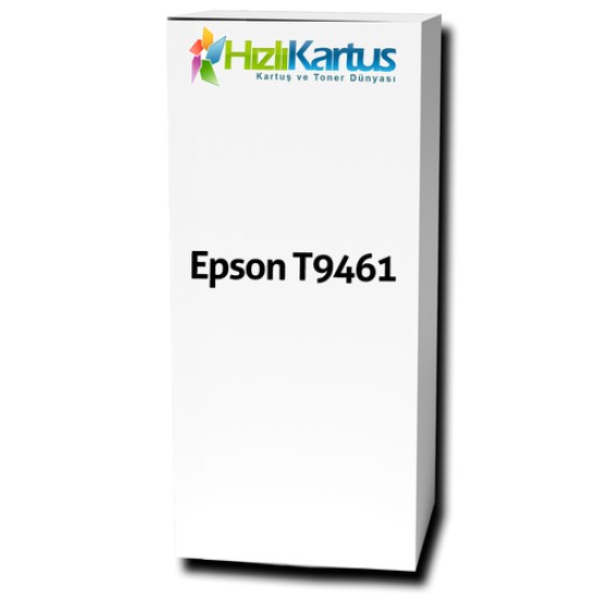 Epson C13T946140 (T9461) Siyah Muadil Mürekkep - WF-C5290DW / WF-C5790DWF (T12463)