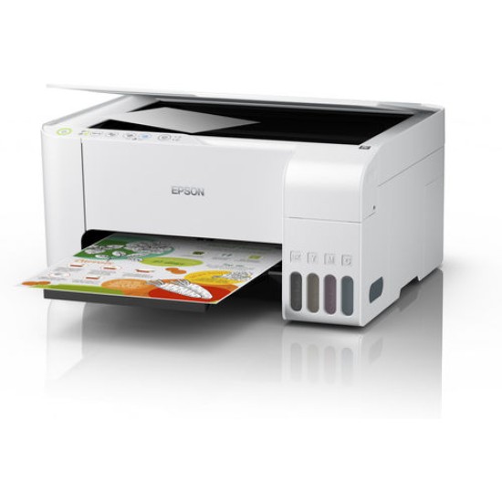 Epson C11CG86413 EcoTank L3156 Renkli Tanklı Yazıcı, Tarayıcı, Fotokopi, Wi-Fi Özellikli (T12180)