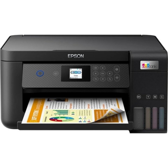 Epson C11CJ63411 Ecotank L4260 Wi-Fi + Tarayıcı + Fotokopi Renkli Çok Fonksiyonlu Tanklı Mürekkep Püskürtmeli Yazıcı (T16980)