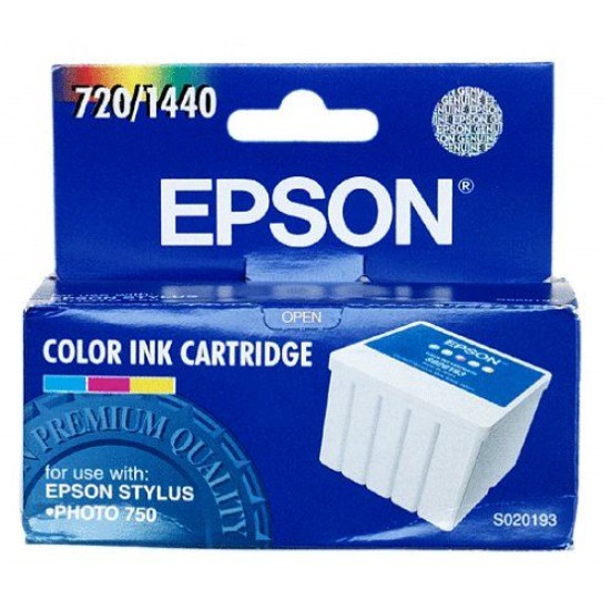 Epson C13S020193 Renkli Orjinal Kartuş - Stylus Photo 750 (T10715)