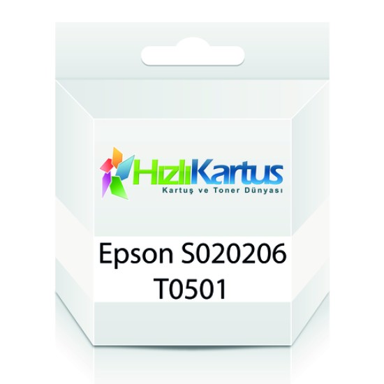 Epson C13S020206 (T0501) Siyah Muadil Kartuş - Stylus 400 (T10515)