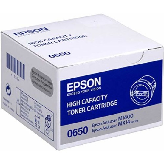 Epson C13S050650 Orjinal Toner Yüksek Kapasite - MX14 / M1400 (T10923)